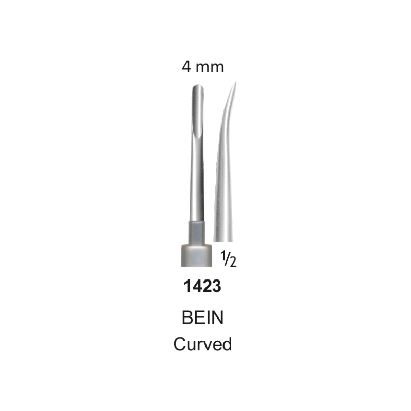 Tooth Elevator,Bein Curved, 4mm