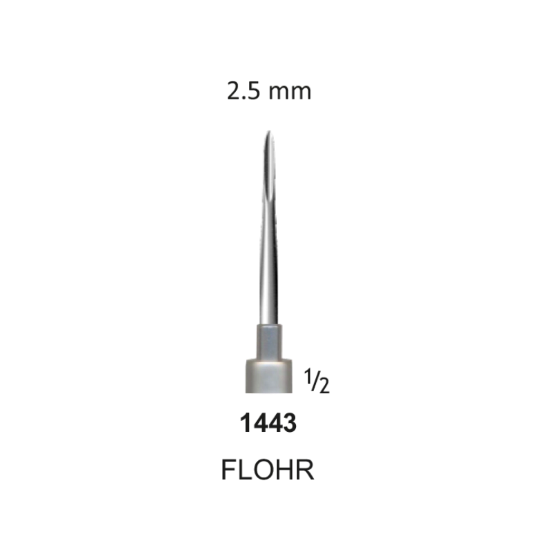 Tooth Elevator, flouher 2.5 mm