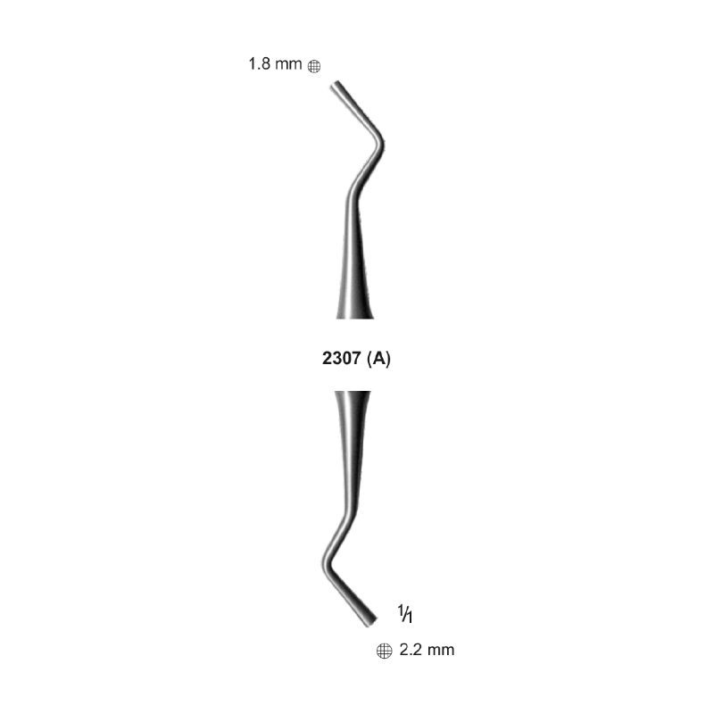 CONDENSOR, WARD 1.8 - 2.2 mm SERRATED EDGE