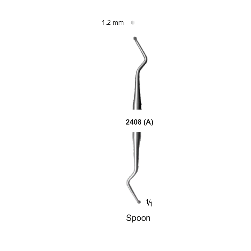 EXCEVETOR, English Pattren Spoon 1.2 mm