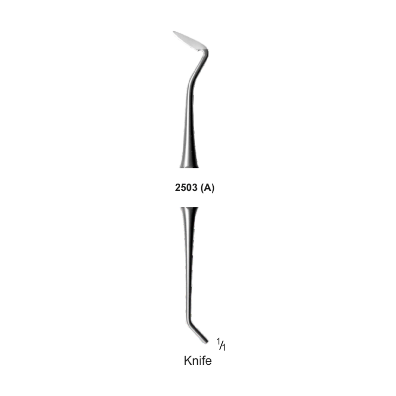 Amalgam Carver, Knife, plugger