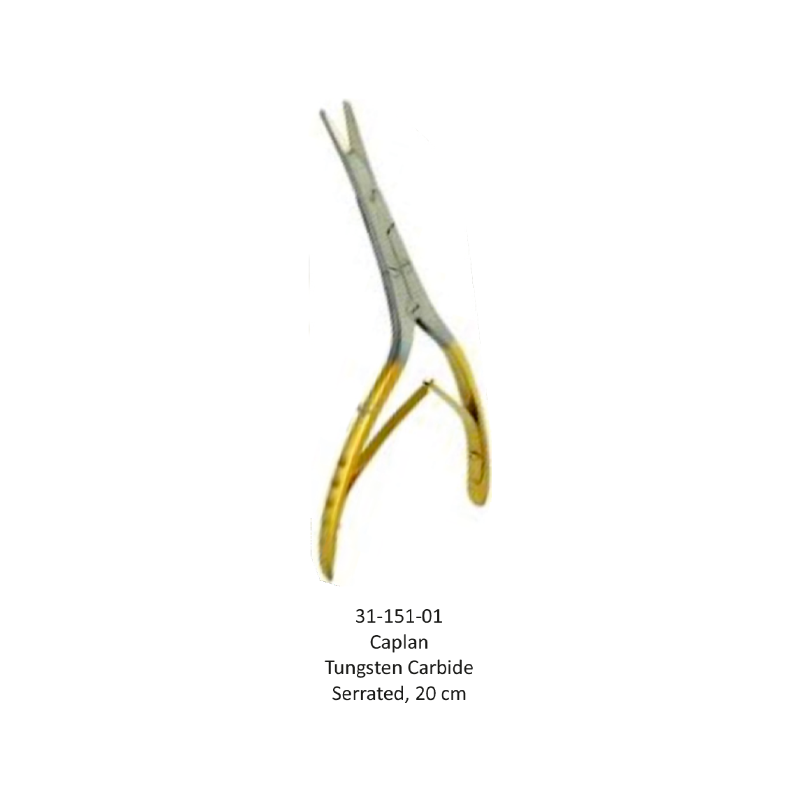 Caplan tungsten Carbide Serrated 20 cm