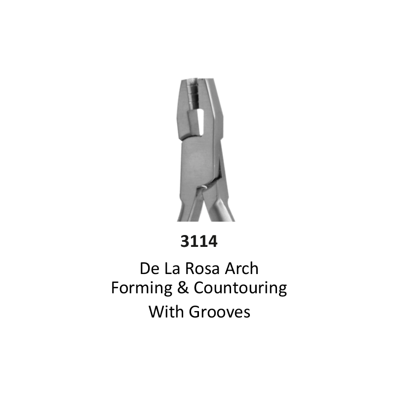 Plier, DE La Rosa Arch Forming & Countouring with grooves