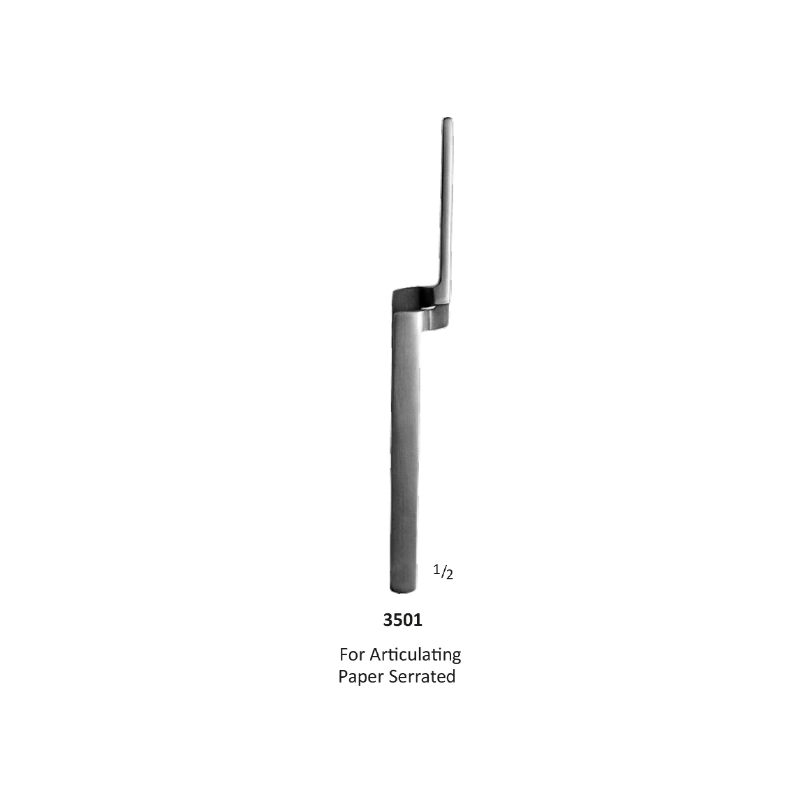 Paper Forceps, For Artiqulating Paper (Serrated)
