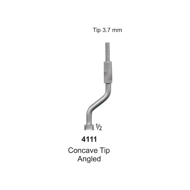 OSTEOTOME Concave Tip Angled 3.7