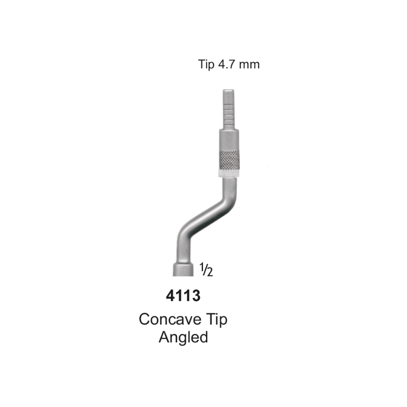 OSTEOTOME Concave Tip Angled 4.7