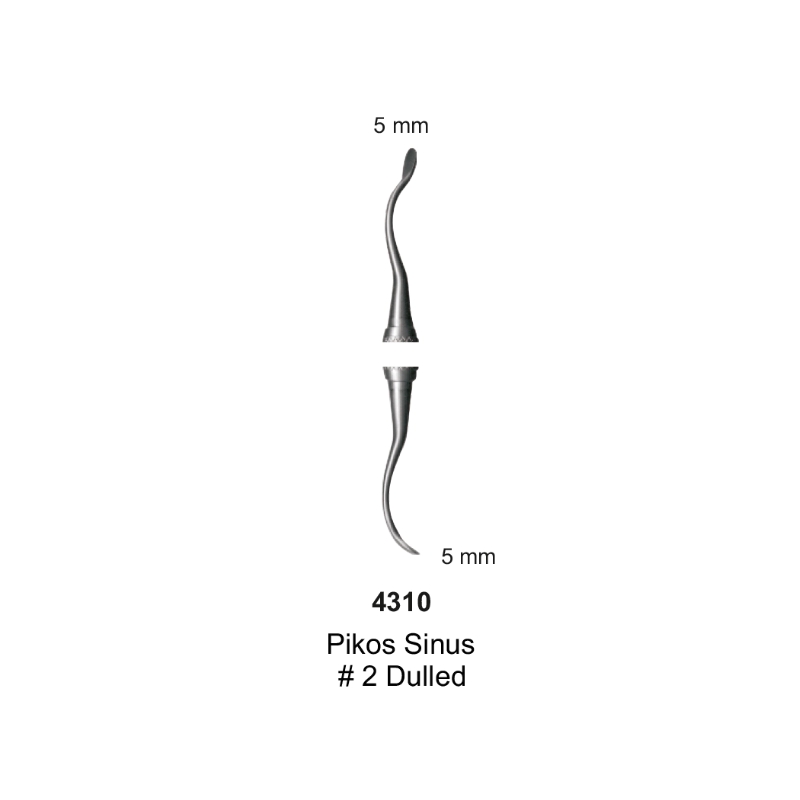 Sinus Instruments, Pikos Sinus lift # 2, Dulled (5mm-5mm)