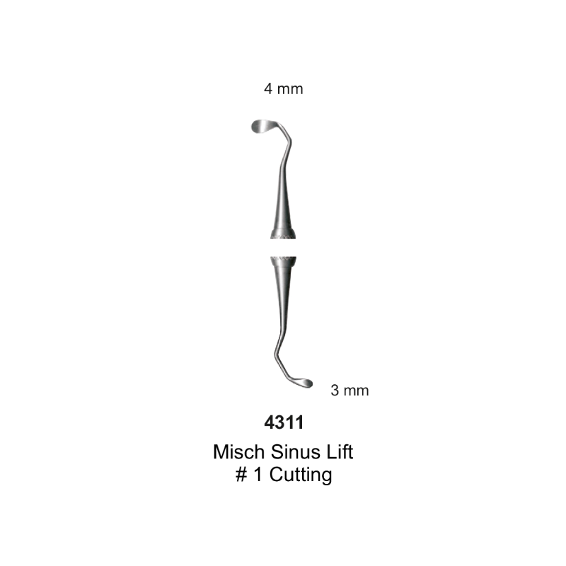 Sinus Instruments, Misch Sinus lift # 1, Cutting (4mm-3mm)