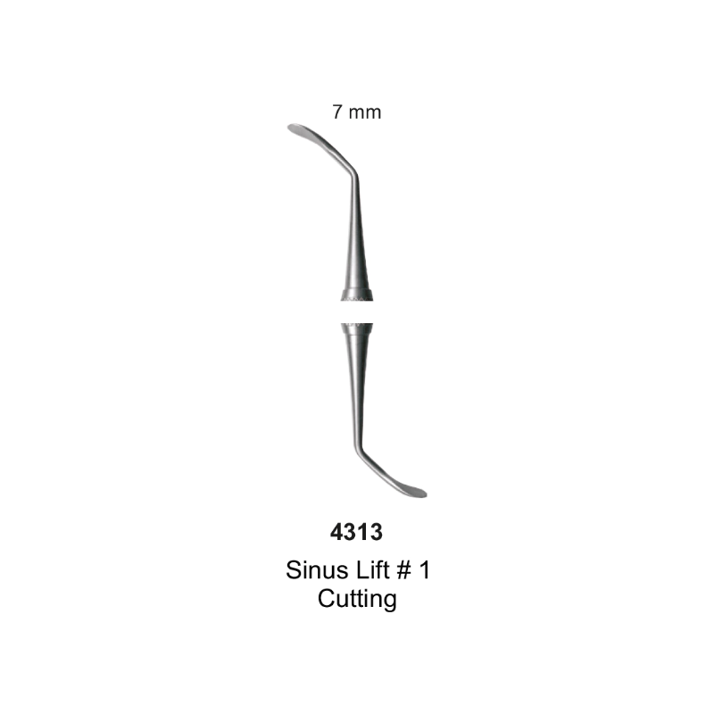 Sinus Instruments, Sinus lift # 1, Cutting (7mm-7mm)