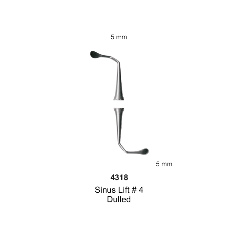 Sinus Instruments, Sinus lift # 4, Dulled (5mm-5mm)