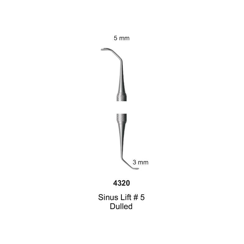 Sinus Instruments, Sinus lift # 5, Dulled (3mm-5mm)