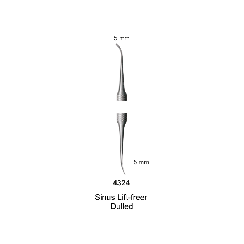 Sinus Instruments, Sinus lift-freer, Dulled (5mm-5mm)