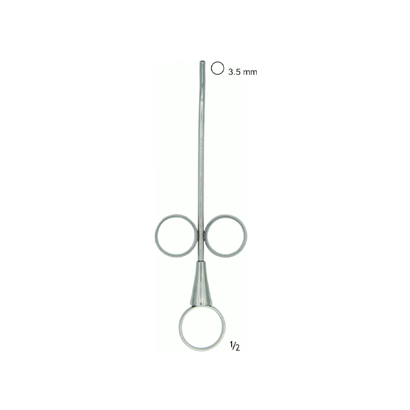 Stainless Steel Graft Material Syringes 3.5 mm
