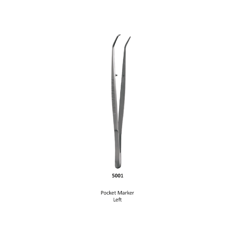 Tweezer, Dental Pocket Marker Left