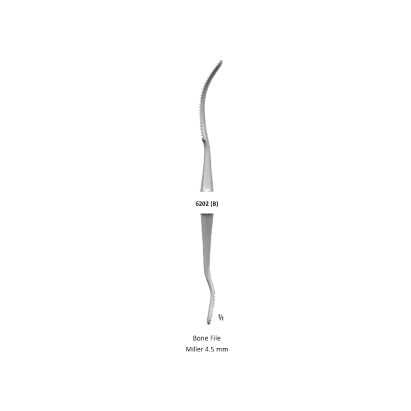 BONE FILE, Miller 4.5 mm