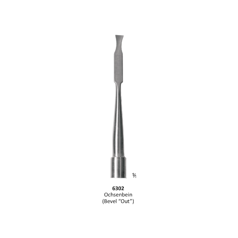 Bone Chisel, Ochsenbein (BEVEL “out”)