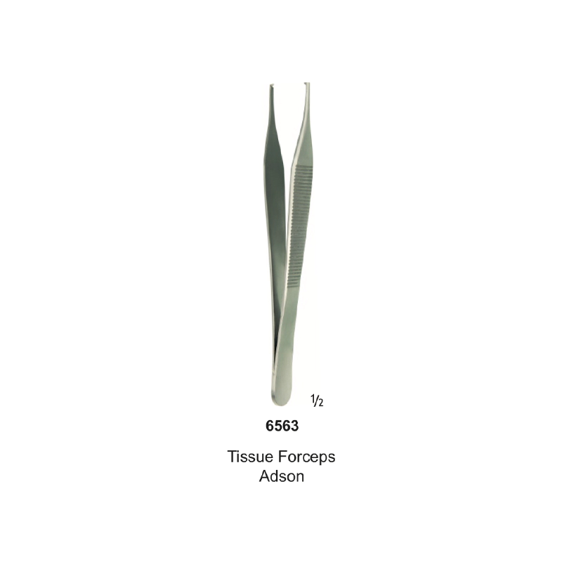 Tissue forceps, Adson, 12 Cm 1x2 teeth